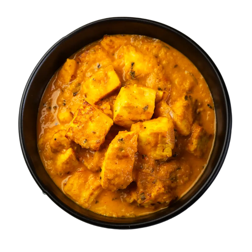 Rich shahi paneer curry at Samosa House Calgary