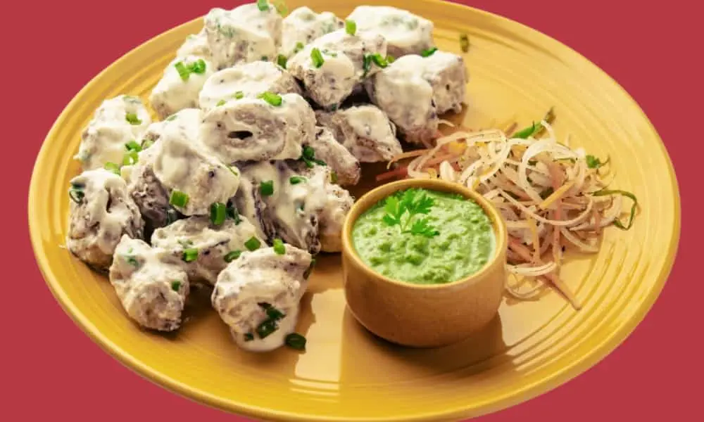 Malai Soya Chaap - Creamy vegetarian delight at Samosa House Calgary