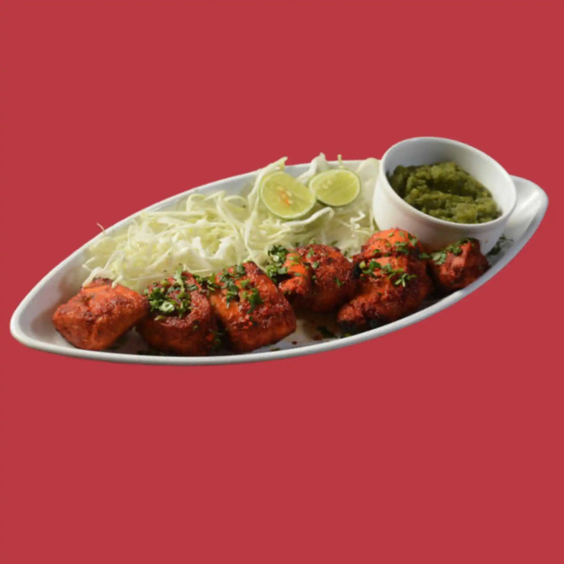 Tandoori Soya Chaap - Smoky vegetarian tandoor at Samosa House Calgary